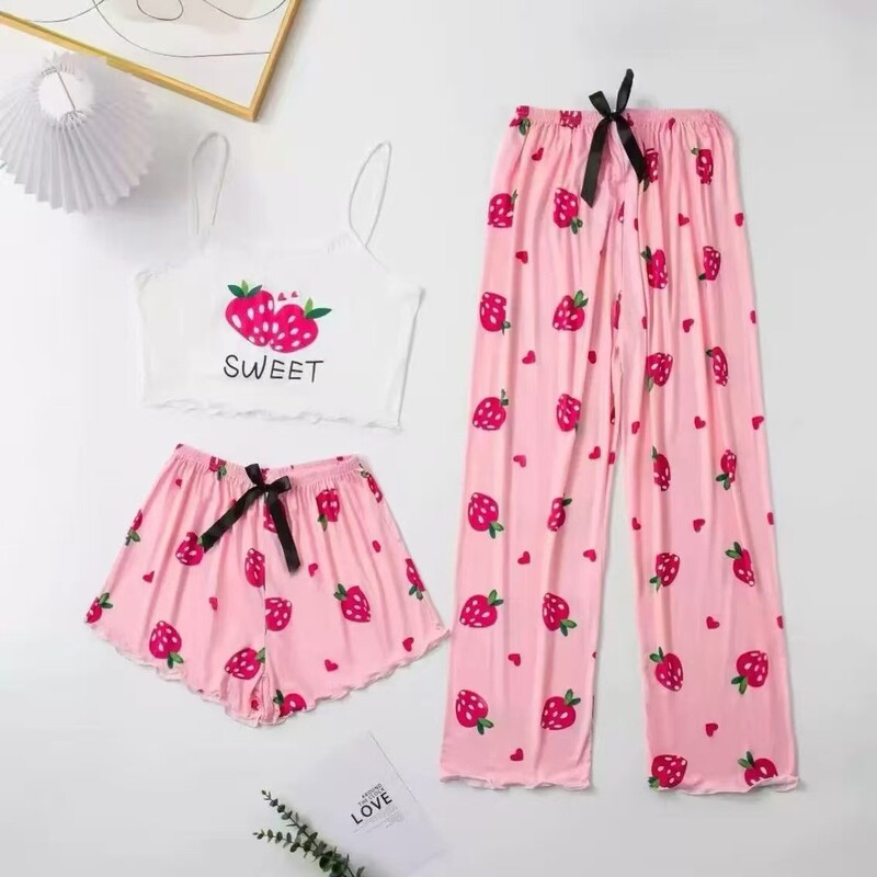 Women's Cotton Silk Pajama Pants, Summer Thin Style, Artificial Cotton Wide-Leg Pants, Suitable for Spring and Autumn, Can Be Worn Outside, Loose-Fitting Home Air-Conditioning Pants, Nine-Point Length Women's Cotton Silk Pajama Pants, Summer Thin Style, Artificial Cotton Wide-Leg Pants, Suitable for Spring and Autumn, Can Be Worn Outside, Loose-Fitting Home Air-Conditioning Pants, Nine-Point Length