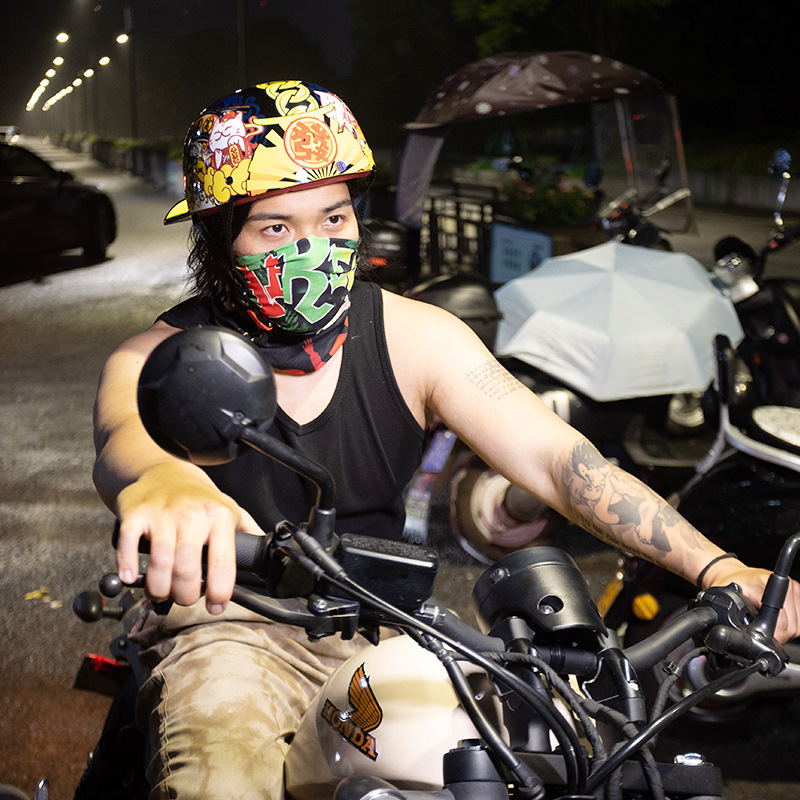 Cascos retro para hombres y mujeres, vehículos eléctricos, medio casco, gorra de béisbol, scooter, gorras, gánsteres, DS, bicicleta de montaña personalizada