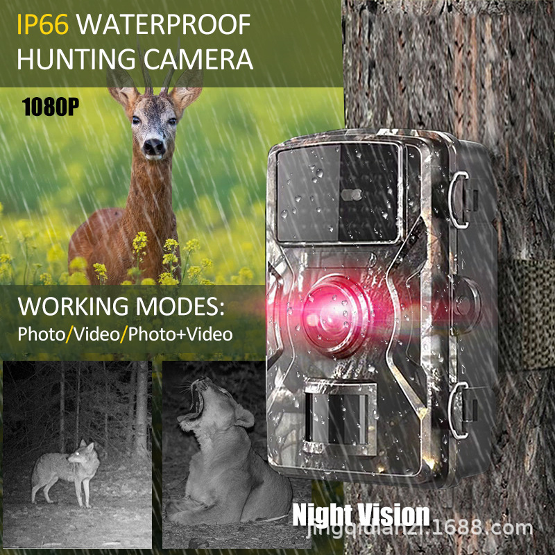 HD Wildlife Tracking Camera Outdoor Courtyard Infrared Hunting Camera Waterproof Investigation Animal Field Camera HD Wildlife Tracking Camera Outdoor Courtyard Infrared Hunting Camera Waterproof Investigation Animal Field Camera