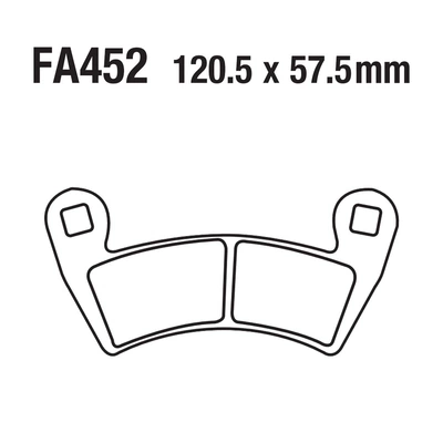 Motorcycle disc brake pad: Tormoz supportları