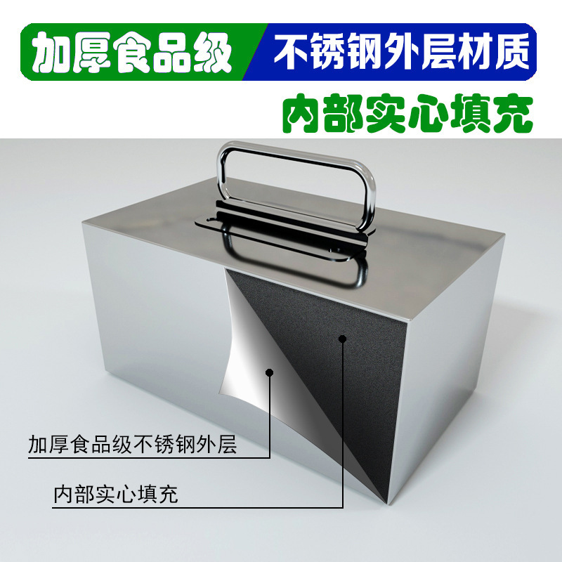 石压不锈钢咸菜汤块配重压压不锈肉桶锅块熟食压块布压卤肉块压块