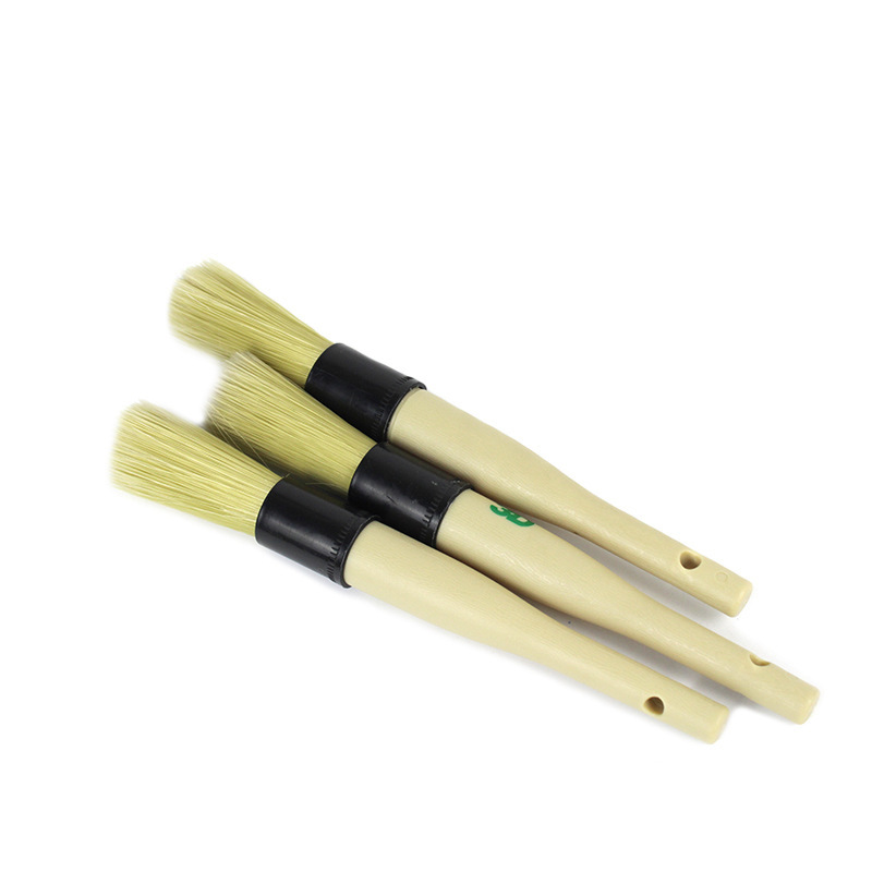 汽车空调进风口清洗内饰轮毂缝隙细节清洁刷子软毛洗车