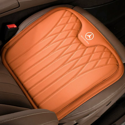 Waist support Cushion and Lumbar Support - model-b-emma-orange-mercedes-benz-front-row-one-piece