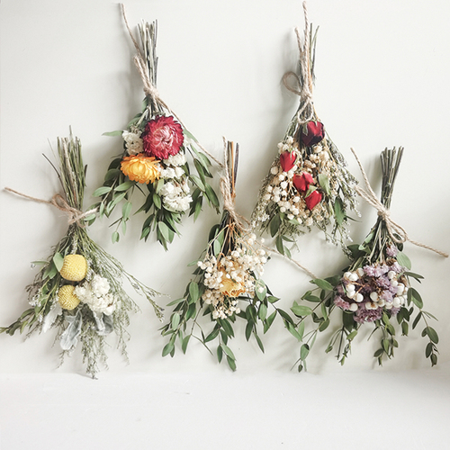 Wholesale dried flowers wall decoration wall hangings background wall bedroom wall flowers wall decoration door room door number hanging stickers