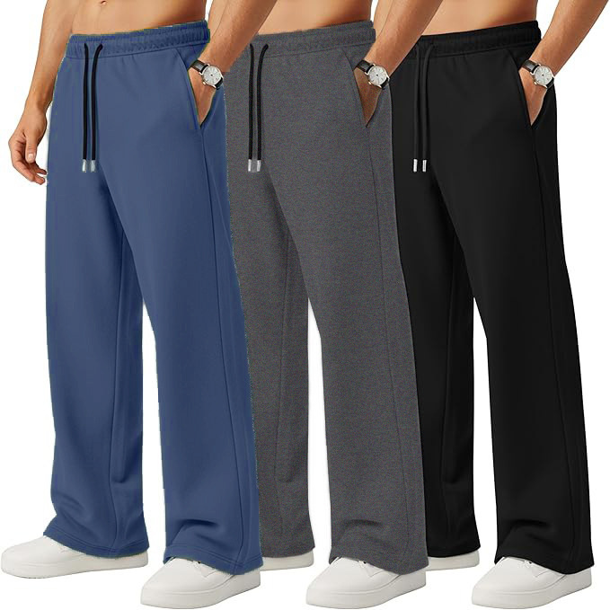 2026 Summer Cross-Border Hot-Selling Men's Solid Color Joggers, Simple and Versatile, Sporty and Stylish, Cool and Casual Long Pants, In Stock 2026 Summer Cross-Border Hot-Selling Men's Solid Color Joggers, Simple and Versatile, Sporty and Stylish, Cool and Casual Long Pants, In Stock