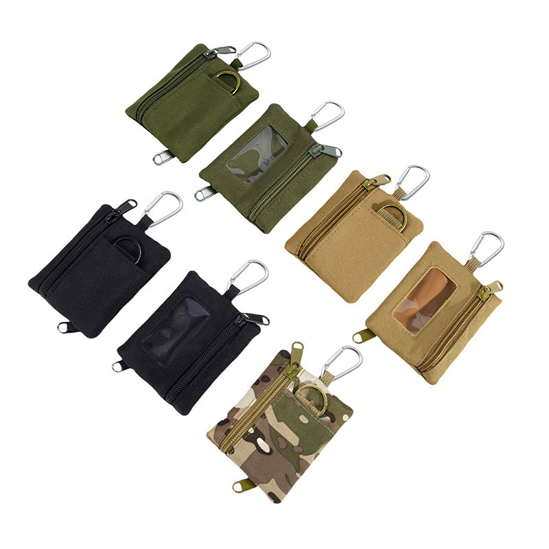跨境亚马逊户外小包战术零钱包迷你运动钱包多功能小物件收纳钱包