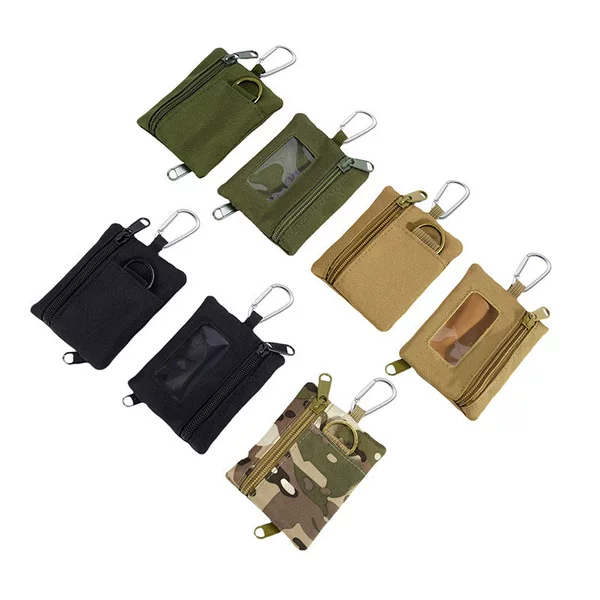 Cross-Border Amazon Outdoor Small Bag Tactical Coin Purse Mini Sports Wallet Multi-Functional Small Items Storage Wallet