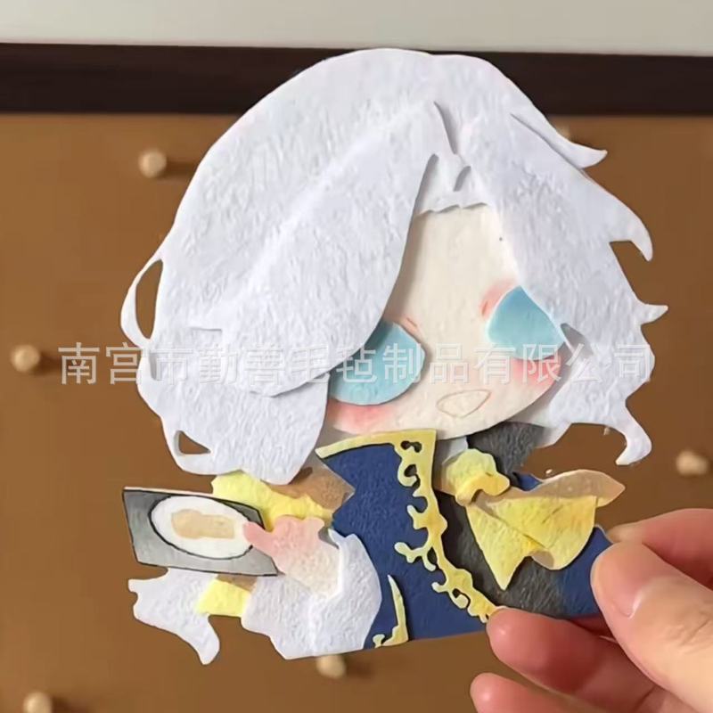 卸売り第五人格同人周辺ルカ預言者不織布ストラップキーホルダー手作り高颜値装飾|undefined