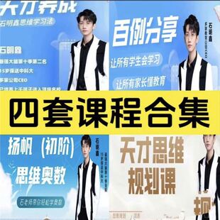 核心石明鑫全套(养成训练1680思维送同款天才)资料-阿里巴巴