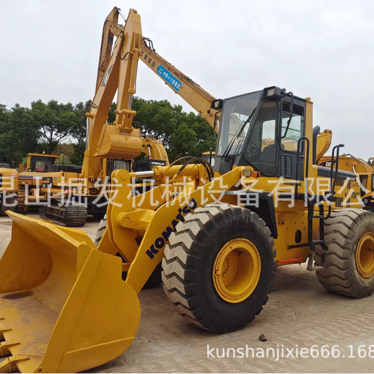 出售小松WA360铲车小松轮式装载机komatsu上海出口