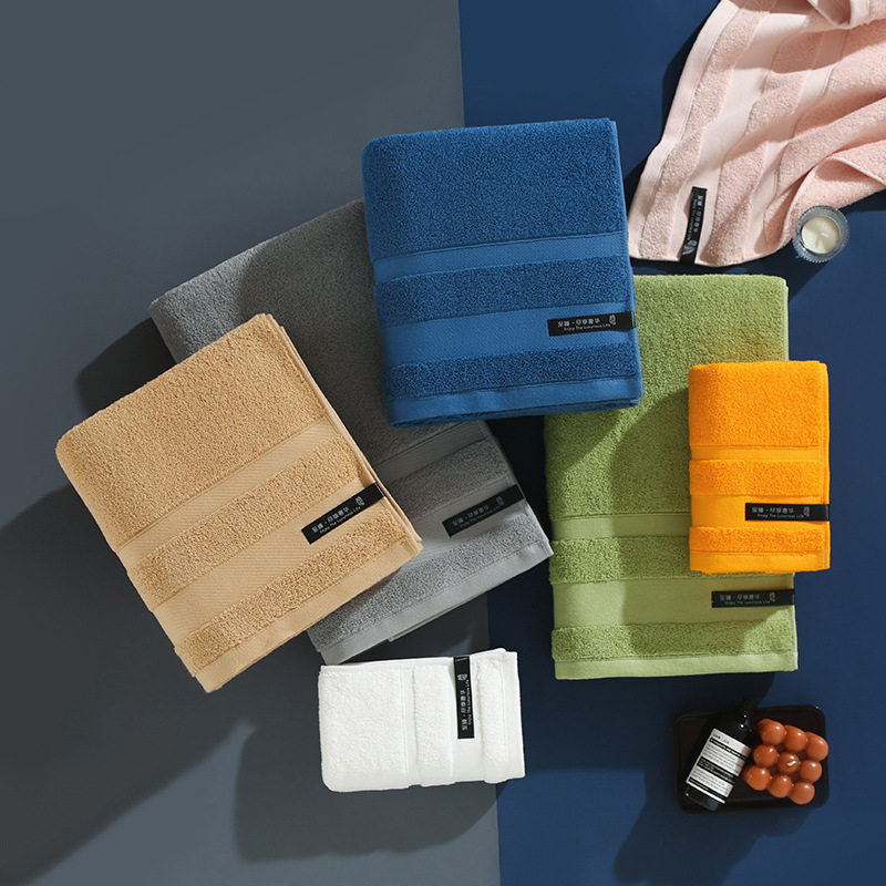 Customized 7-Color Antibacterial Towel Bath Towel Pure Cotton Wholesale Cotton 32-Strand Face Towel for Adult Household Thickeneded Soft and Absorbent Customized 7-Color Antibacterial Towel Bath Towel Pure Cotton Wholesale Cotton 32-Strand Face Towel for Adult Household Thickeneded Soft and Absorbent