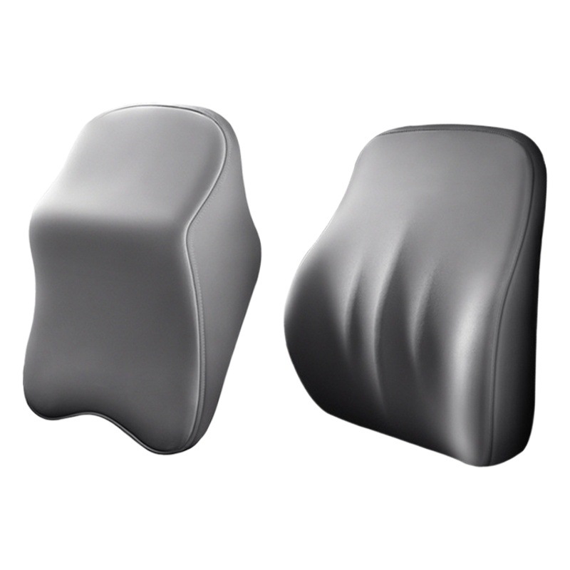 Reposacabezas del coche almohada de espuma de memoria reposacabezas del coche asiento cervical cuello cintura soporte cuatro estaciones soporte lumbar