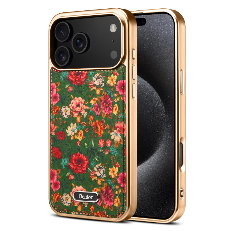 Denior苹果17Air花语换装电镀手机壳 iPhone17ProMax磁吸保护套16|undefined