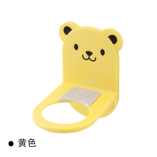 Dreamy Bath Shower Hook Bathroom Toilet Washing Up Liquid Hook Hand Soap Wall Hook Little Bear Shelf