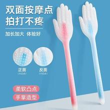 经络家用锤按摩锤颈椎养生敲打拍捶背拍打棒器按摩硅胶拍痧板刮痧