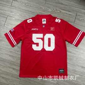 2024定做新款刺绣棒球服夏季短袖户外运动涤纶棒球衫球队比赛球衫
