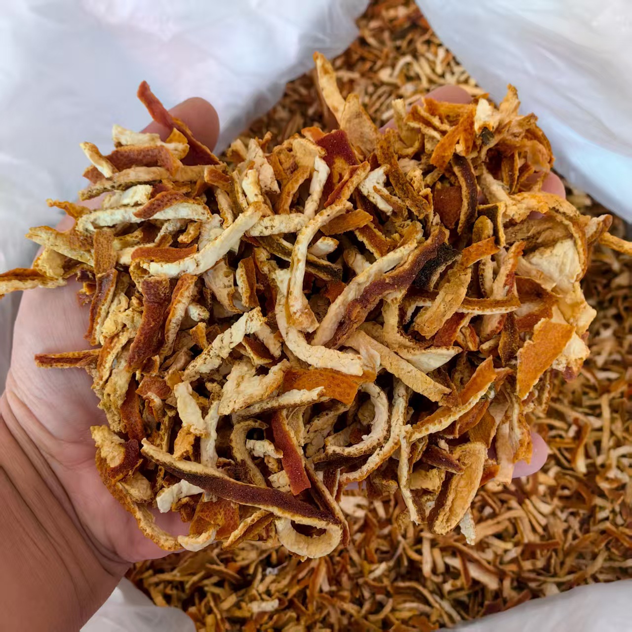 Dried Tangerine Peel Strips Chen Pi 陈皮 500g Sun Dried Citrus Peel for Tea and Cooking key features