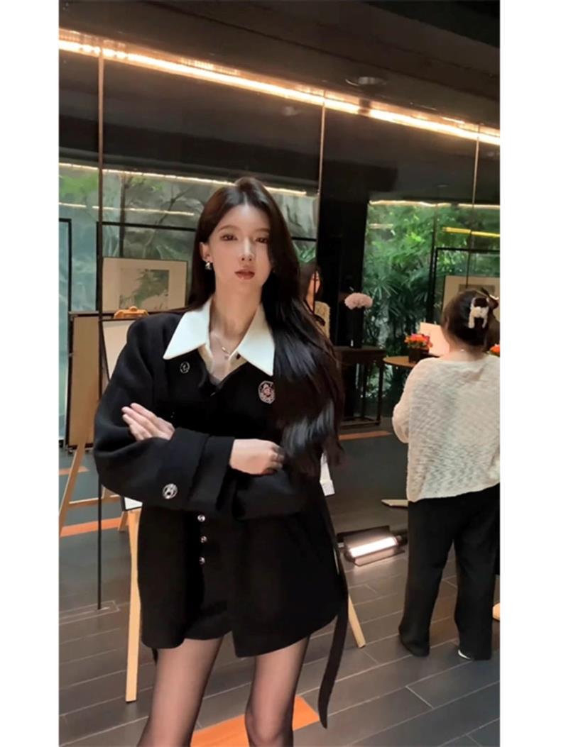 ChicShe Winter High-End Two-Piece For Women 2024 Autumn New Hot-Selling College Style Suit Blazer_voghion.com