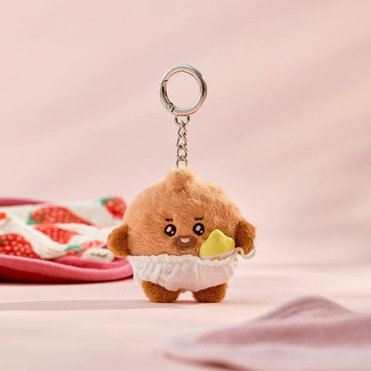 Мягкая игрушка (BT21) серия Orange Party, мини‑брелок или подвеска, разные персонажи