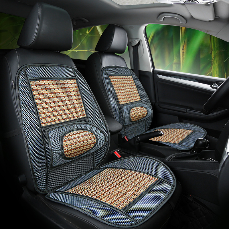 Cojín de asiento de hielo de malla tridimensional para automóviles ventilado y disipador de calor para aliviar el sofoco sentado durante mucho tiempo cojín general para conductor principal y cojín
