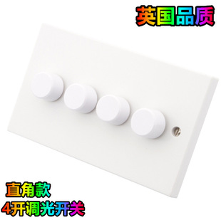ɳ�ذ��� 4�_ LED�����{���_�P 4 GANG 1 WAY 120W DIMMER SWITCH