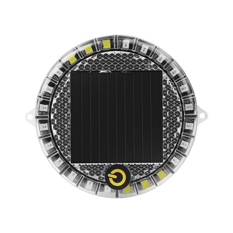 Car Solar-Powered Wiring-Free Warning Strobe Light Truck Anti-Rear Collision Light Electric Motorcycle Kidsren's Car Flash Light