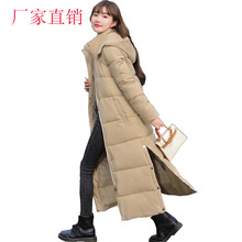 棉袄2021年新款韩版宽松棉衣女长款过膝羽绒棉服港风东大门外套冬