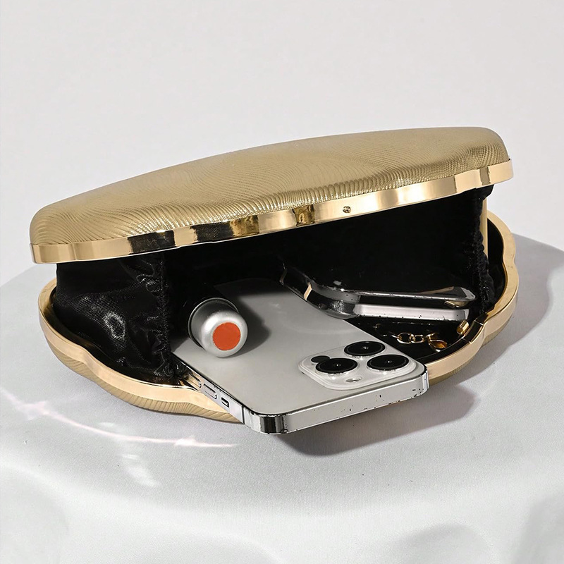 2025 ventas transfronterizas nuevas bolsas de cena bolsas de mano damas bolsas de cena de moda damas de damas de honor bolsas de conchas ondas