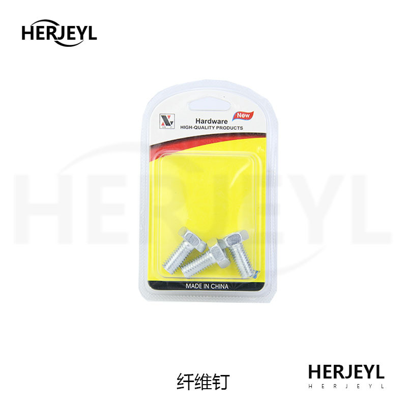 Los fabricantes suministran accesorios de hardware para muebles, tornillos hexagonales, M6-M10 con alto contenido de carbono, juego de accesorios multitamaño/16-50