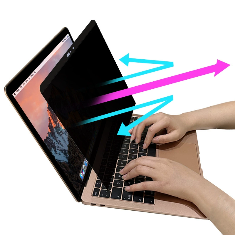 Пленка для экрана MacBook против отслоения Apple Pro 13-дюйм / Air 13.6 дюйма, магнитная фиксация, легко установить, ультратонкая