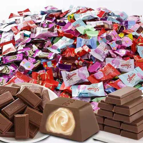 Milk bulk sandwich chocolate wedding candy gifts new year goods street stall food multi-flavor mixed snacks wholesale