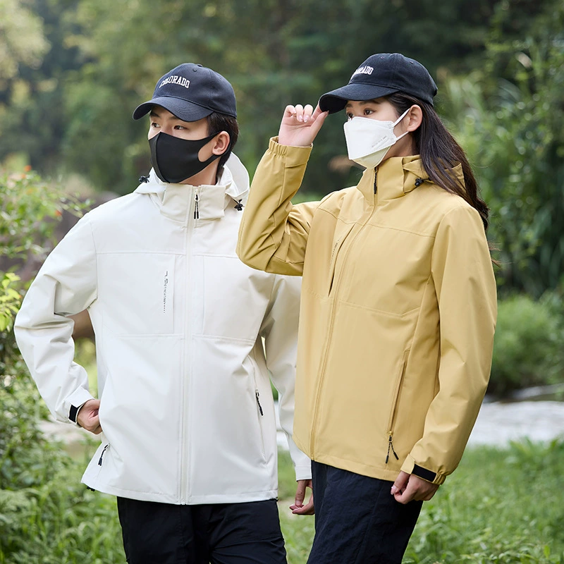 Бесплатная доставка, куртка для женщин, новая пара, уличная съемная ветрозащитная и водонепроницаемая альпинистская куртка «три в одном», зимняя куртка для мужчин