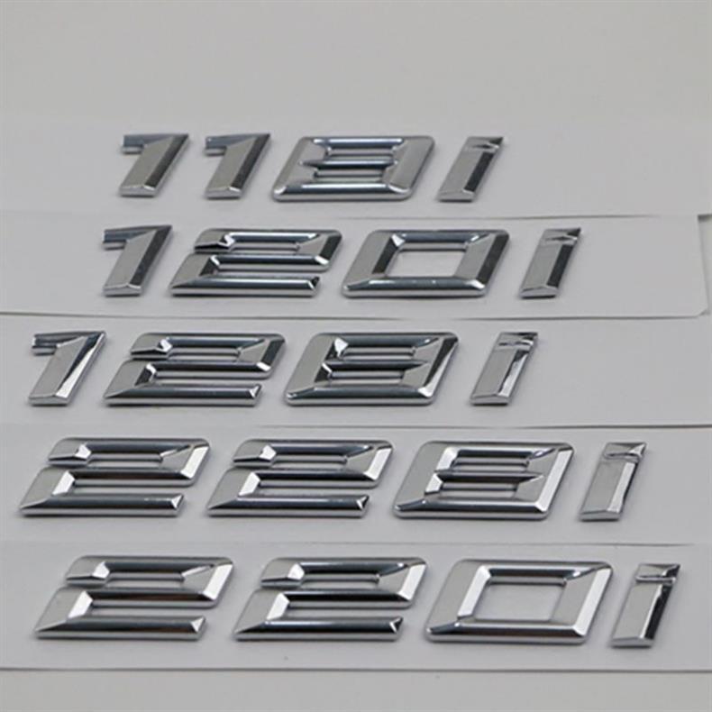 Suitable for 18-25 BMW 118i 120i 125i 128i 220i 225i 228i car logos and lettering
