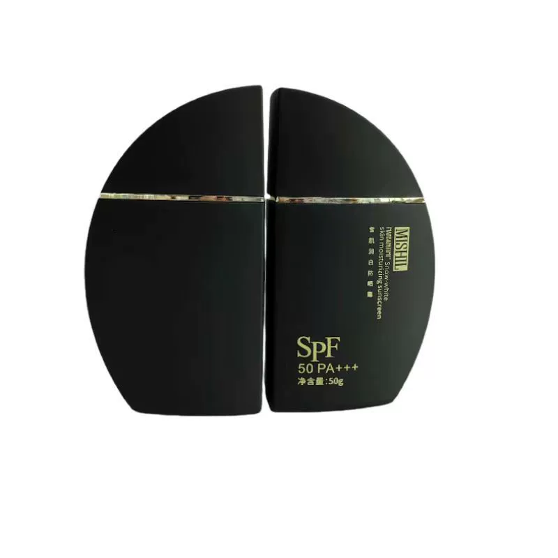 50 г новый солнцезащитный крем бутылка плюшевый материал бутылка корпус резиновая краска крышка рука крем бутылка PE упаковочный материал