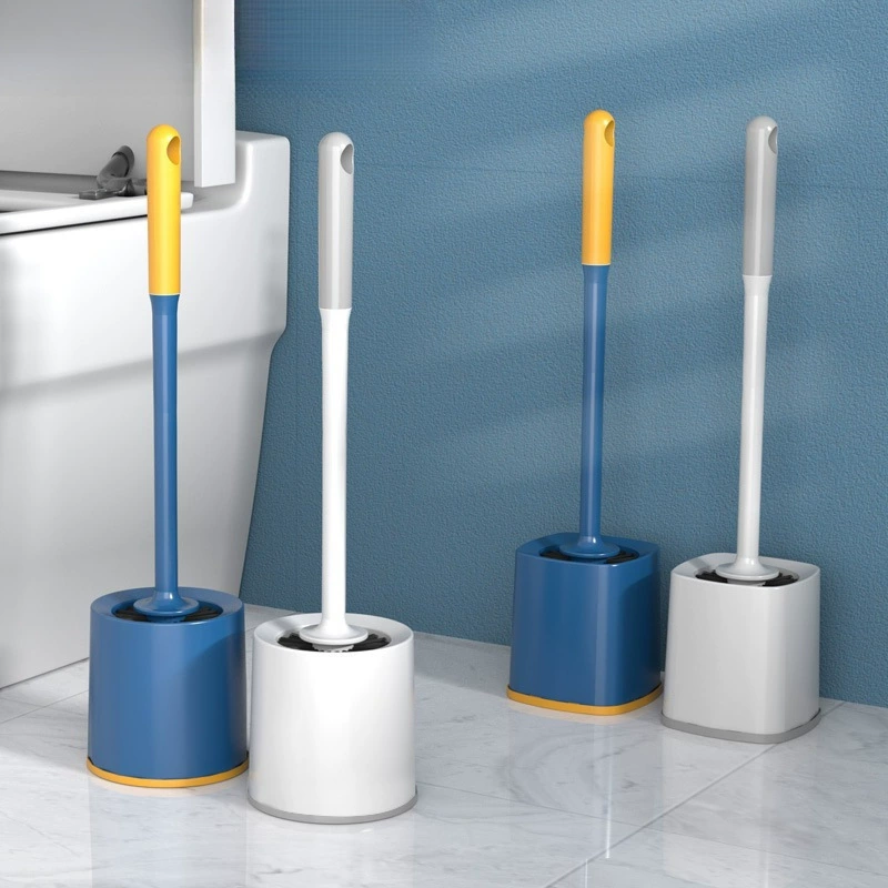 Новая щетка для унитаза, бытовая щетка для ванной комнаты без мертвых углов с основанием, длинная ручка, настенный подвесной набор для чистки, щетка для унитаза