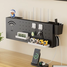 收纳架;搁板、壁架;衣帽架