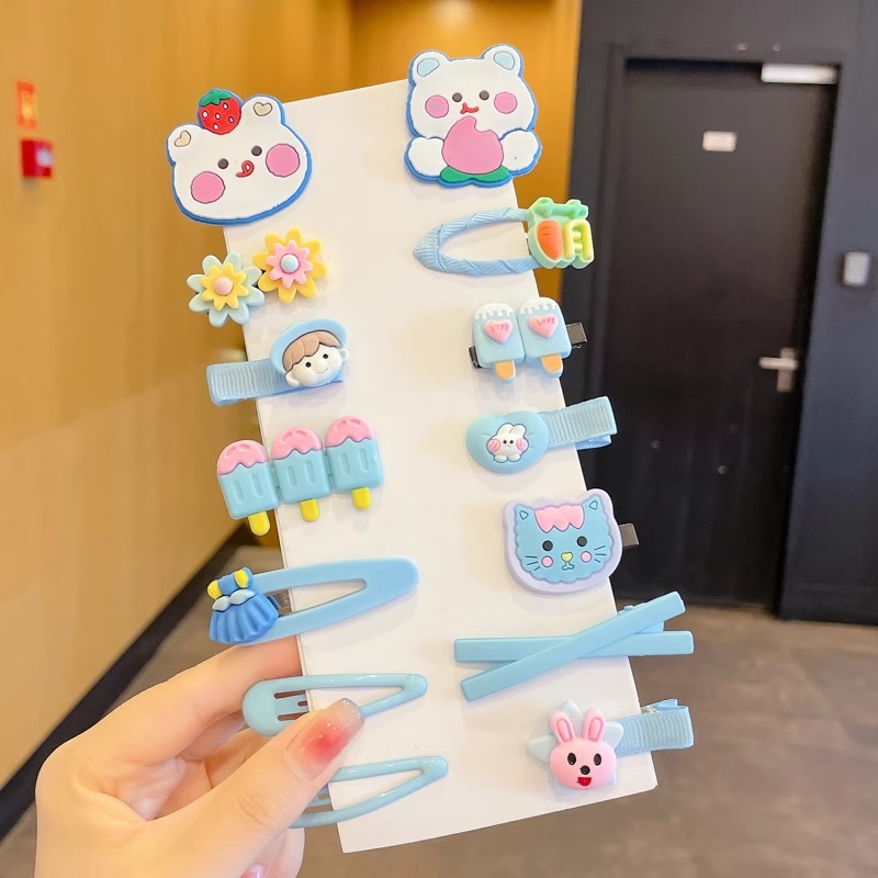 Horquilla para el cabello roto, horquilla para niñas y niños, bebé, princesa, accesorios para el cabello para niñas, clip de flequillo lindo, tocado para niñas