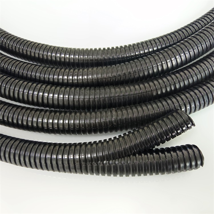 福莱通电工穿线波纹管供应 开口塑料护线管规格齐全