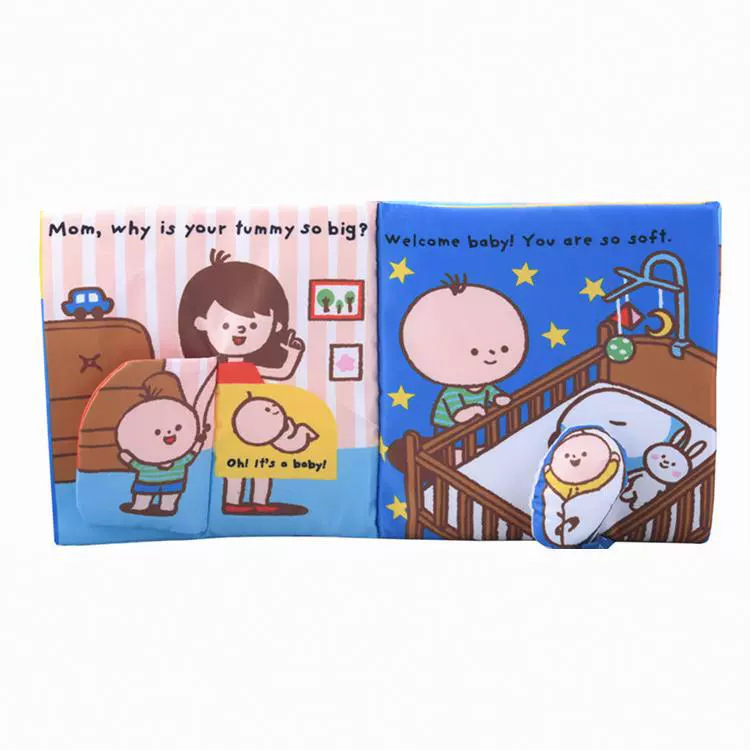 Juguetes para bebés resistentes a desgarros para la educación temprana, libros de tela, juguetes educativos para bebés, juguetes para el baño, libros infantiles