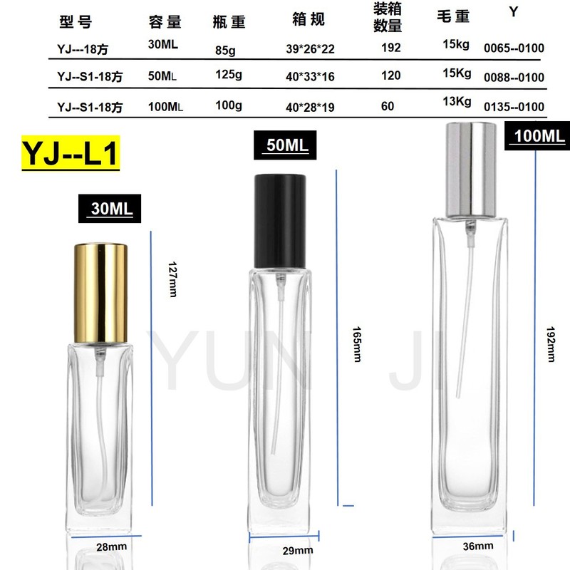 现货18螺口分装瓶30ml50ml100ml螺口香水瓶乳液瓶滴灌空瓶|undefined