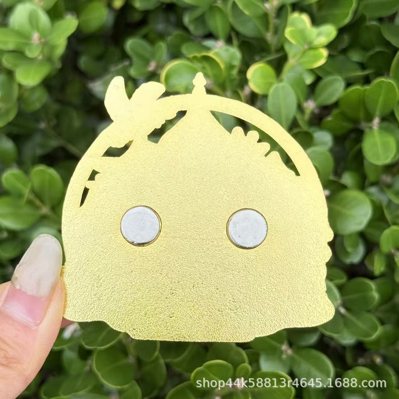 (2개) 새로운 제품 도시 하얼빈 소피아 성당 냉장고 스티커 명소 마그네틱 금속 여행 기념품