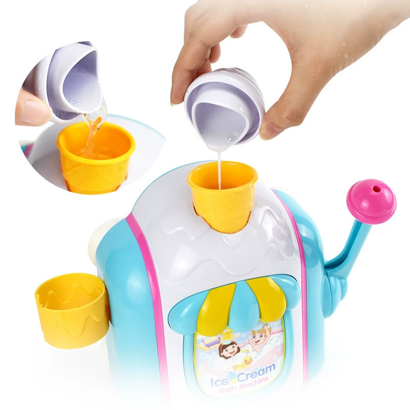 Бульбаш-машина для ванной игры в воде, игрушка для мороженого, кросс-борт торговля