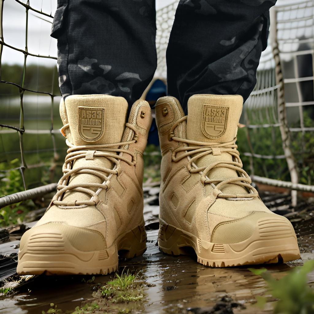 25 botas para hombres botas de combate grandes transfronterizas botas de montaña para hombres botas al aire libre para hombres impermeables