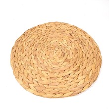 日式葫芦草垫厂家手工编织餐垫越南防烫隔热餐桌装饰垫