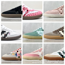 订单莆田鞋Sambu R版德训鞋三叶草男女百搭小白运动休闲板鞋