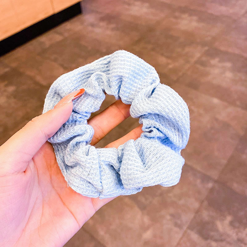 Botón borde de encaje anillo de cabello de intestino para mujeres 2025 nuevo cabello de cabello de alta resistencia cabello de banda de goma duradera