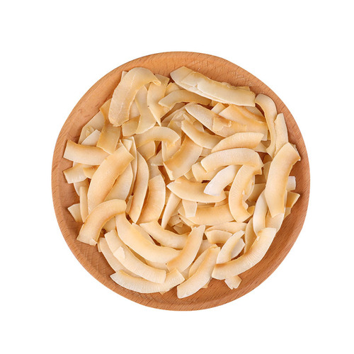 Coconut Crisps - Hainan Specialty, Crispy Coconut Chips 2500g, Smoked Coconut Slices, Dried Coconut Meat, Baking Commercial Raw Material