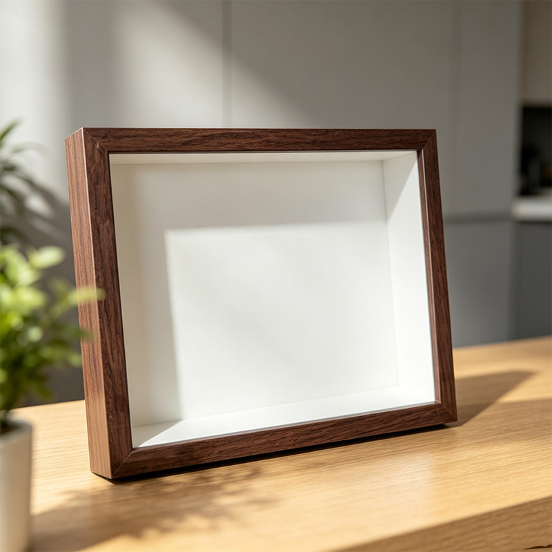 In-stock multi-purpose photo frame stand, simple photo wall, square decorative picture frame, handmade calligraphy work frame