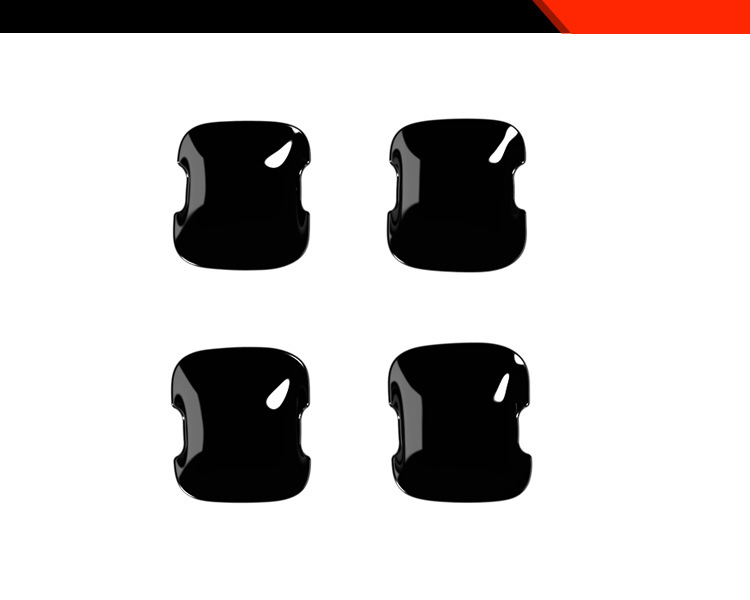 Suitable for Nissan 26 Roox Modified Exterior Door Handle Door Bowl Anti-Scratch Decorative Bright Strip Patch Automotive Supplies