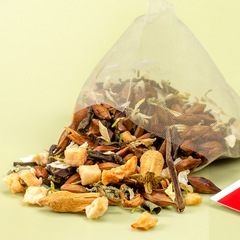 Dai Dai Hua Orange Tea Barley Tea Cassia Seed Momordica Tea Pu-erh Tea Lemon Lotus Leaf Dried Apple Triangle Pack Flower Tea